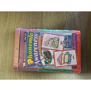 NEW! Phonemic‎ Awareness Fun Deck - Rhyming Picture Cards for Children